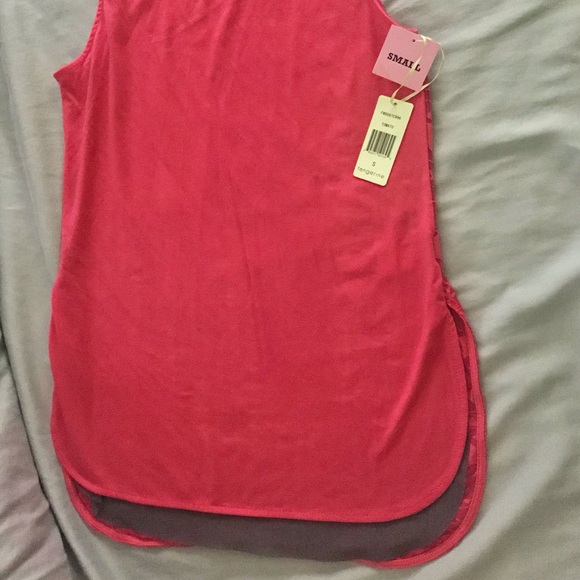 Tangerine Pink Tank - Picture 3 of 4